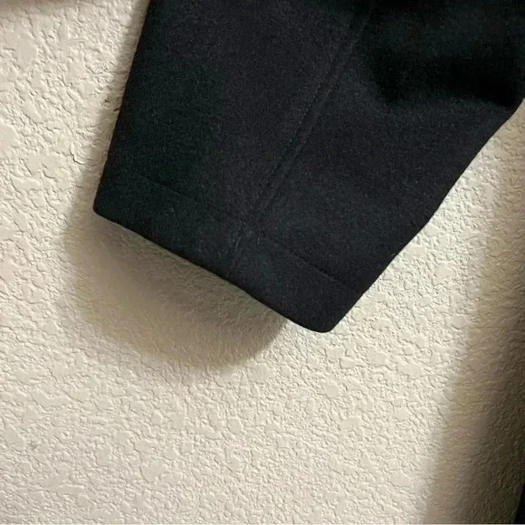 Cardinal of Canada Mens Jacket Medium Black Wool Blend Quilted Full Zip Overcoat - Picture 13 of 16